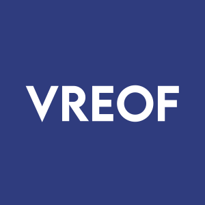 Stock VREOF logo