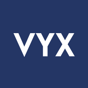 Stock VYX logo