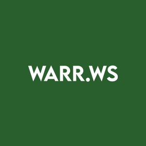 Stock WARR.WS logo