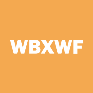 Stock WBXWF logo