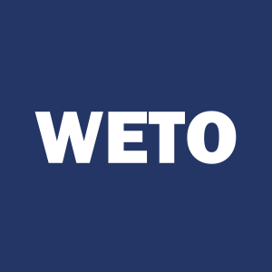 Wetour Robotics WETO ticker logo