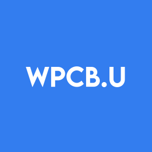 Stock WPCB.U logo
