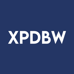 Stock XPDBW logo