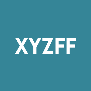 Stock XYZFF logo
