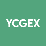 YCGEX Stock Logo