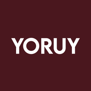 Stock YORUY logo