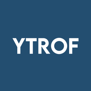 Stock YTROF logo