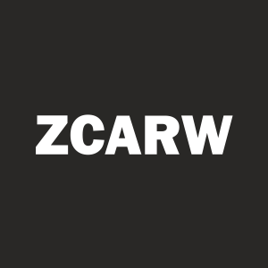 Stock ZCARW logo