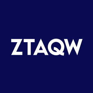 Stock ZTAQW logo