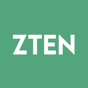 Stock ZTEN logo