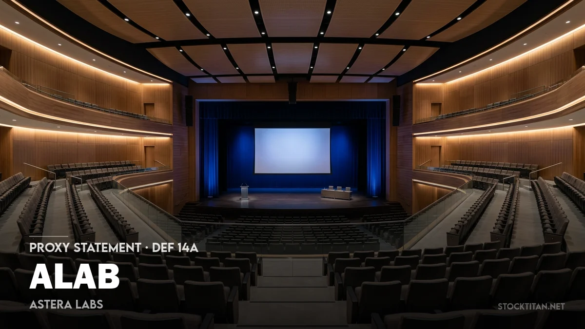1 News Article Image Astera Labs (ALAB) plant Treffen für 2026, Direktorenwahlen und reichhaltige Anreize für 2025