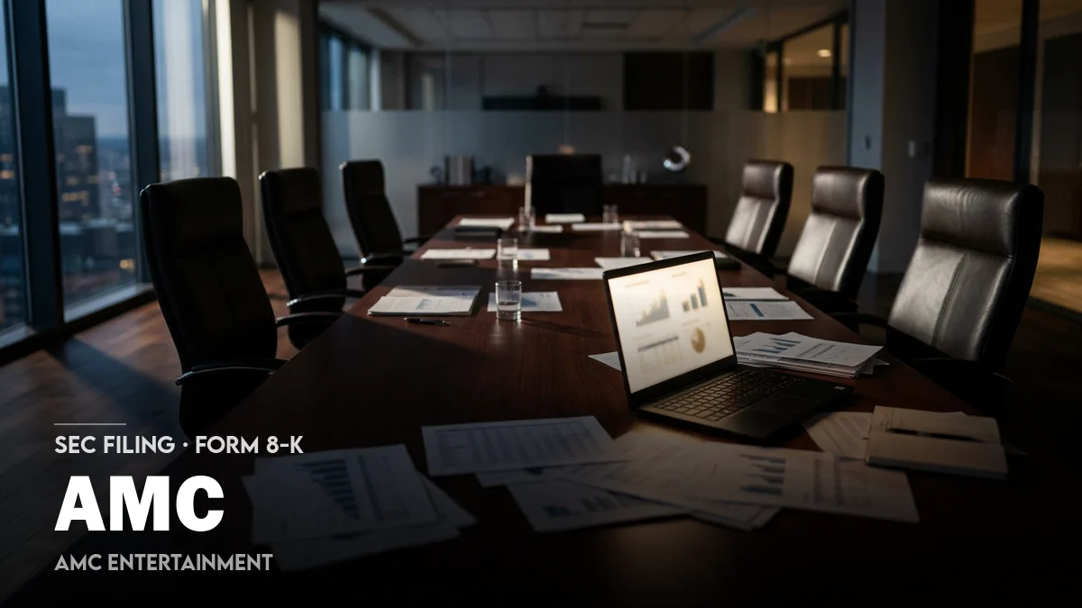 4 News Article Image [8-K] AMC ENTERTAINMENT HOLDINGS, INC. Rapporte un Événement Important | Déclaration AMC à la SEC - Formulaire 8-K