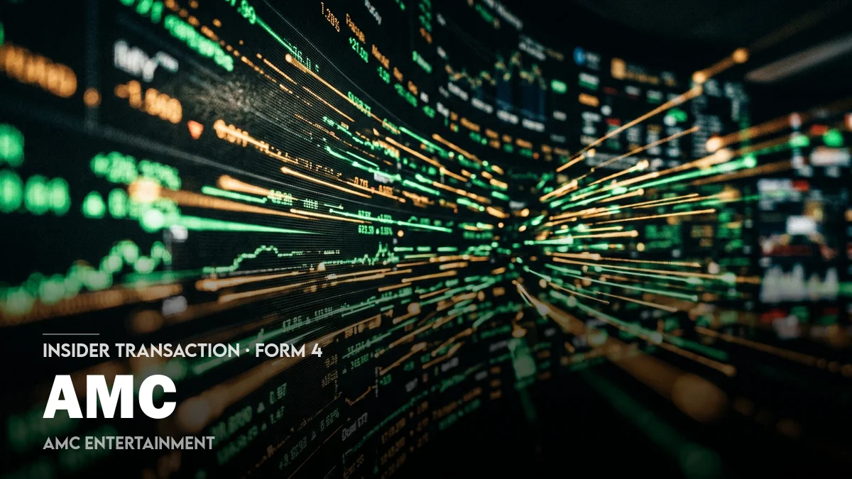 1 News Article Image AMC (NYSE: AMC) SVP receives stock award and withholds shares for taxes