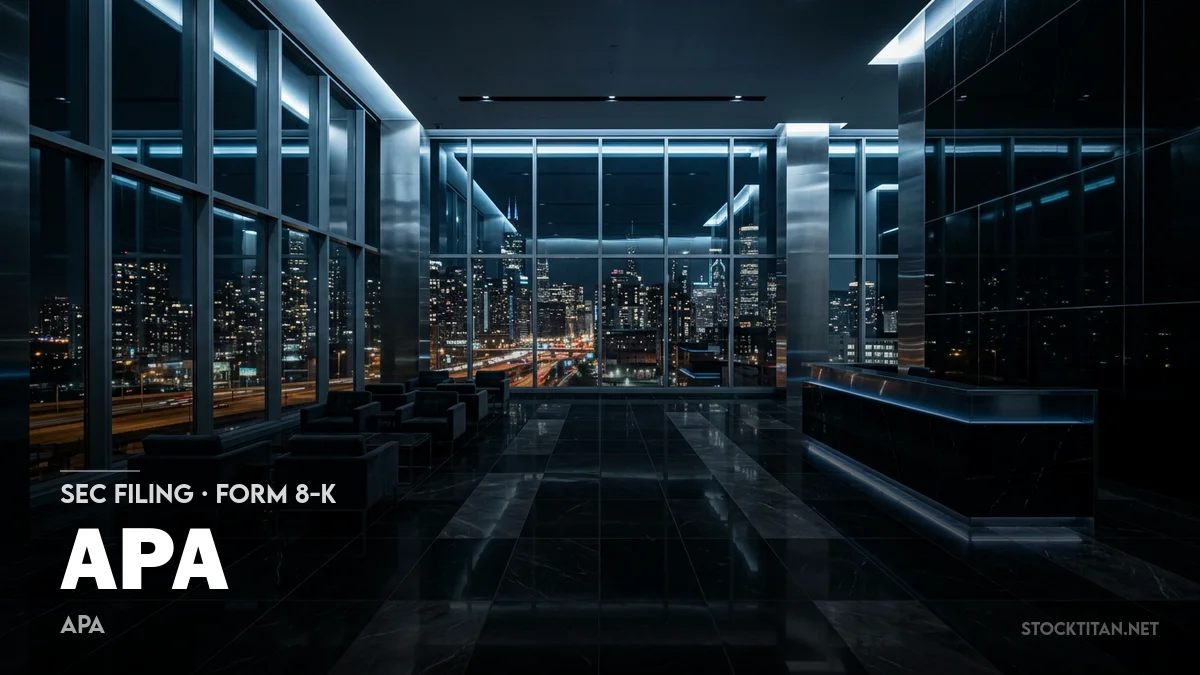 4 News Article Image APA (NASDAQ: APA) details Q1 2026 pricing, costs and production cuts