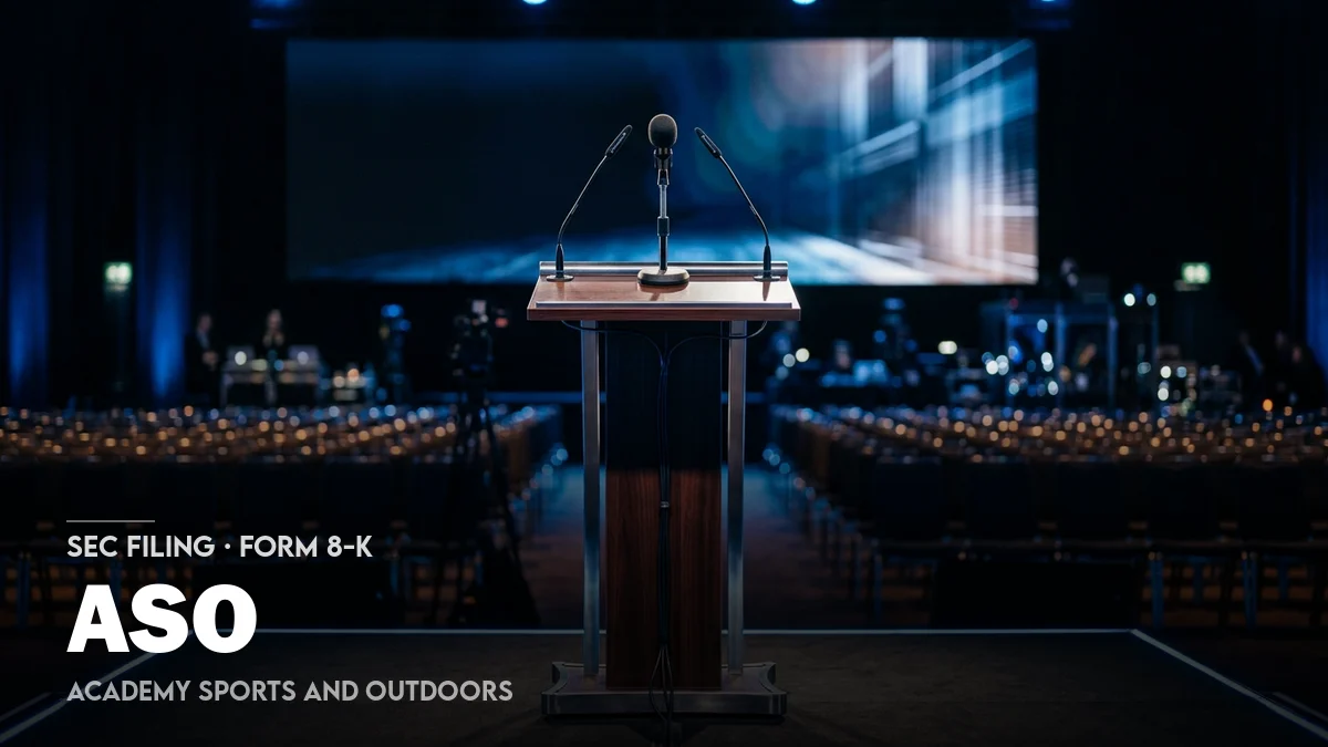 1 News Article Image Academy Sports (Nasdaq: ASO) veröffentlicht Ergebnisse für 2025 und gibt Ausblick für 2026 bekannt