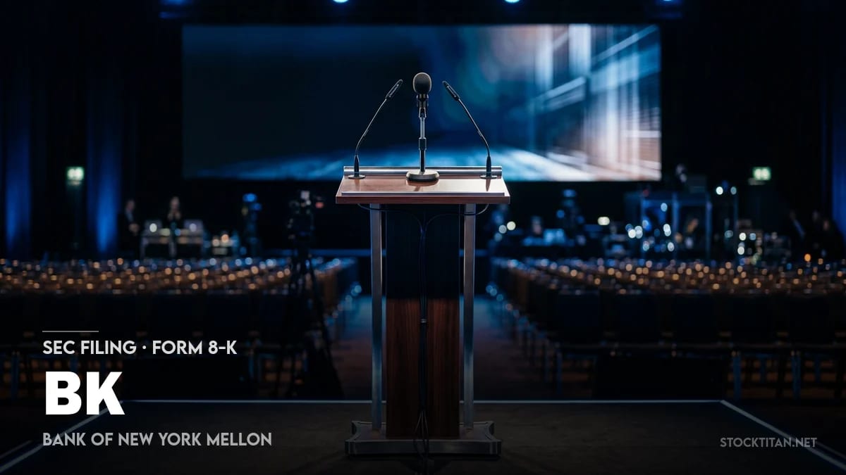 BNY Mellon (BK) files 8-K, furnishes Q2 2025 earnings materials | BK 8 ...