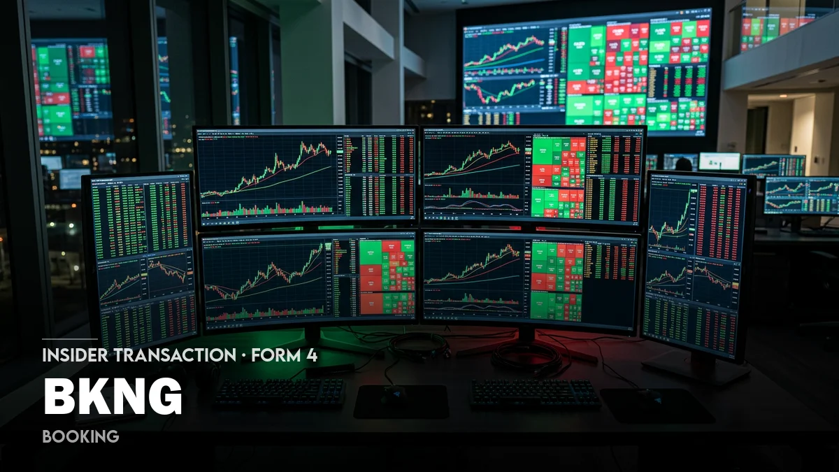 3 News Article Image Booking Holdings (NASDAQ: BKNG) HR chief logs stock awards and tax withholdings