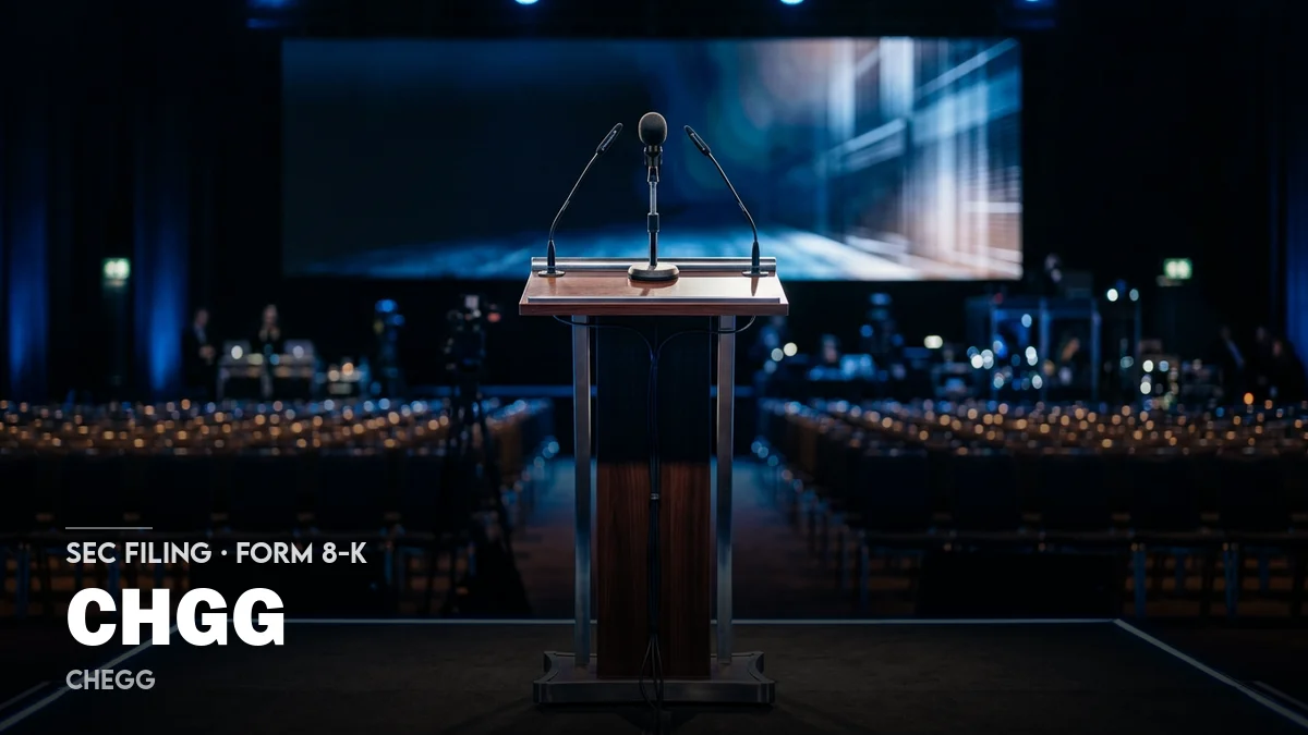 2 News Article Image Chegg (NYSE: CHGG) reshapes board, moves Renee Budig to Class III