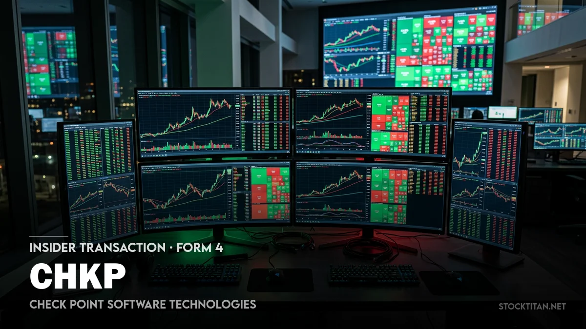 4 News Article Image Check Point (CHKP) CFO erhält 658 Aktien aus dem PSU-Vesting