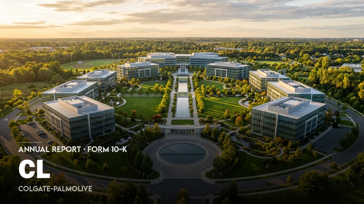 Colgate Live COLGATE PALMOLIVE CO Files Annual Report | CL Form 10-K