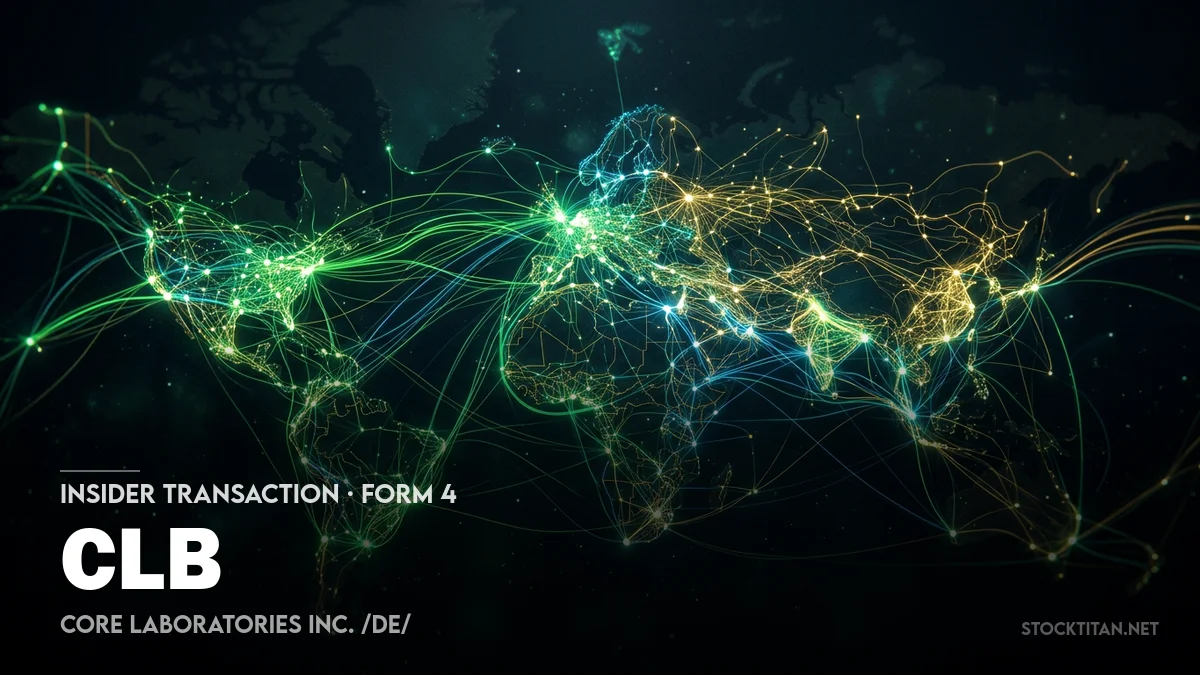Ael Lab Form Core Laboratories director awarded 7,895 restricted shares | CLB ...