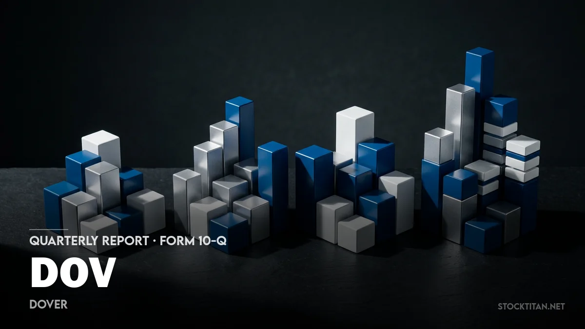 2 News Article Image Double-digit Q1 growth at Dover (NYSE: DOV) led by climate and fueling
