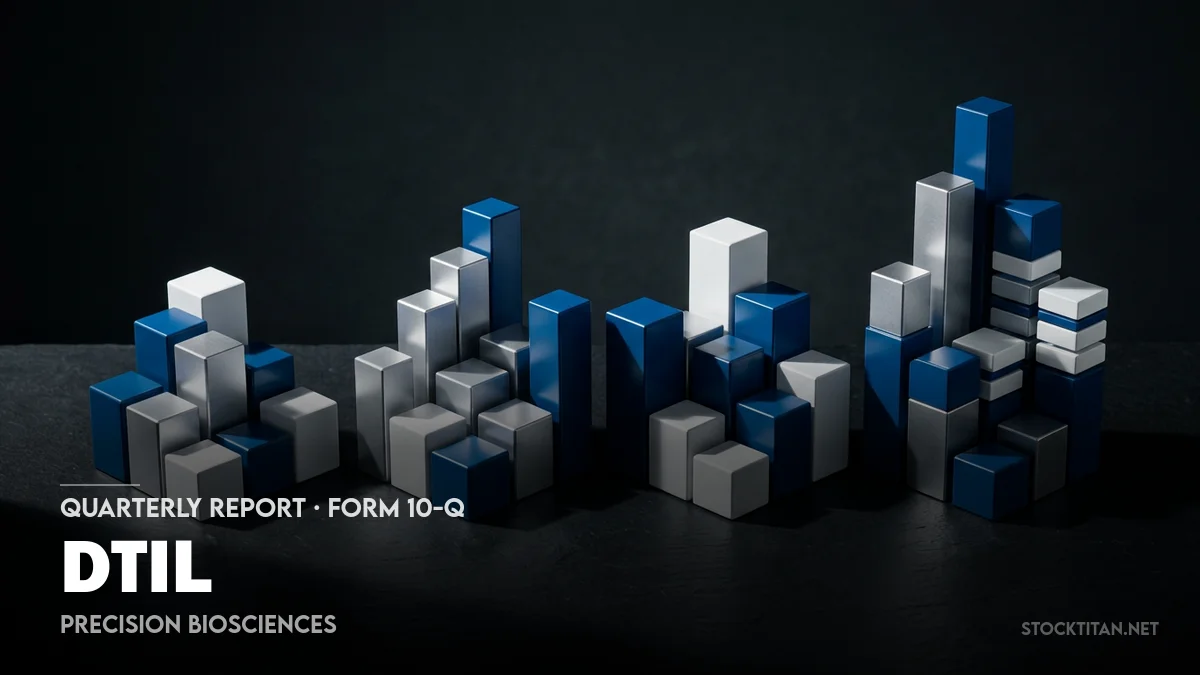 Precision BioSciences posts Q1 2026 results | DTIL Quarterly Report (10-Q)