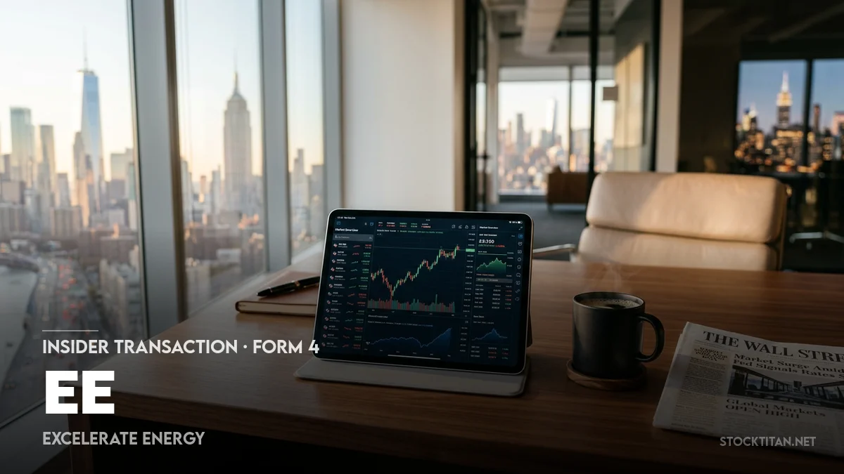 0 News Article Image Excelerate Energy (EE) officer sells 6,000 shares under Rule 10b5-1 plan