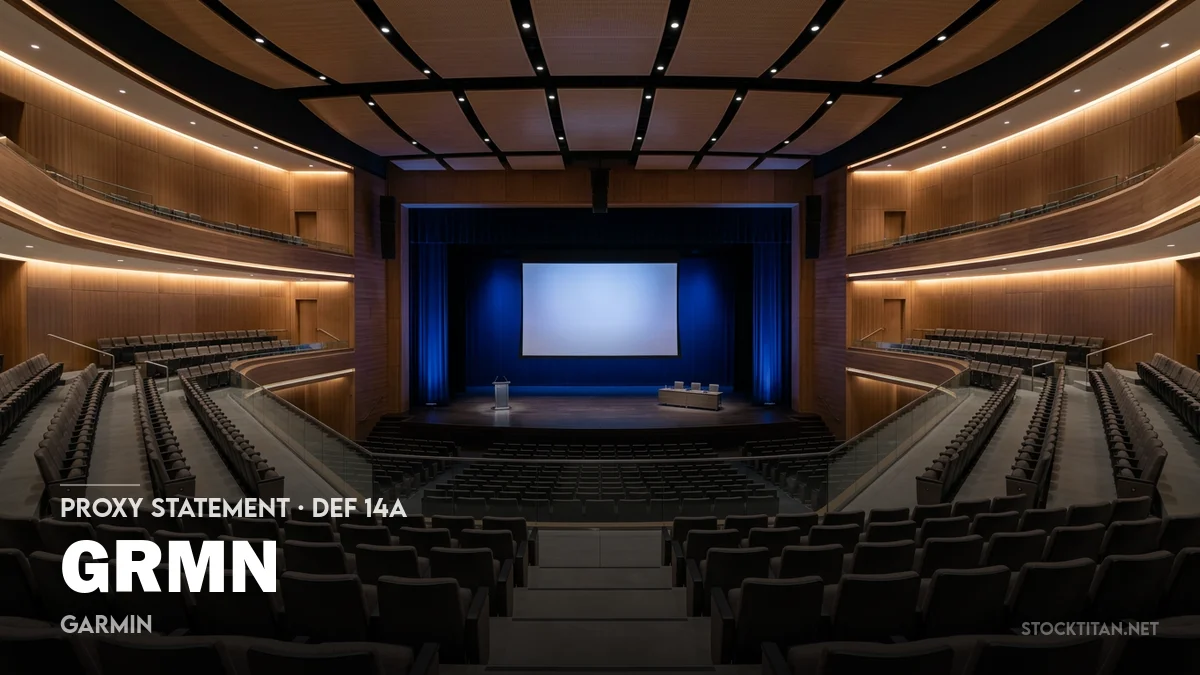 4 News Article Image Record 2025 results and $4.20 dividend in Garmin (NYSE: GRMN) proxy