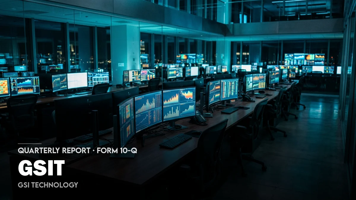 GSI Technology (GSIT) Q1: Revenues $6.28M, Loss $2.22M, Cash $22.7M ...