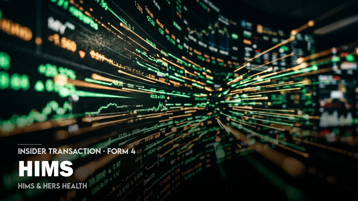 0 News Article Image [Formular 4] Insiderhandelstätigkeit von Hims & Hers Health, Inc.