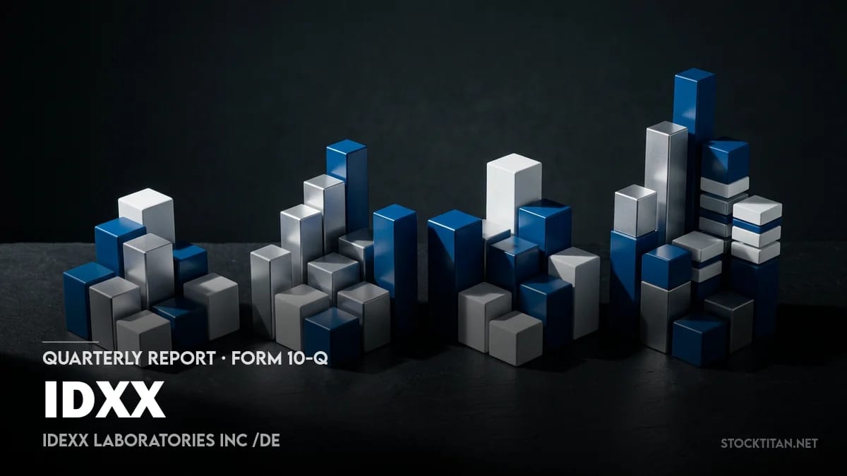 [10-Q] IDEXX LABORATORIES INC /DE Quarterly Earnings Report | IDXX ...