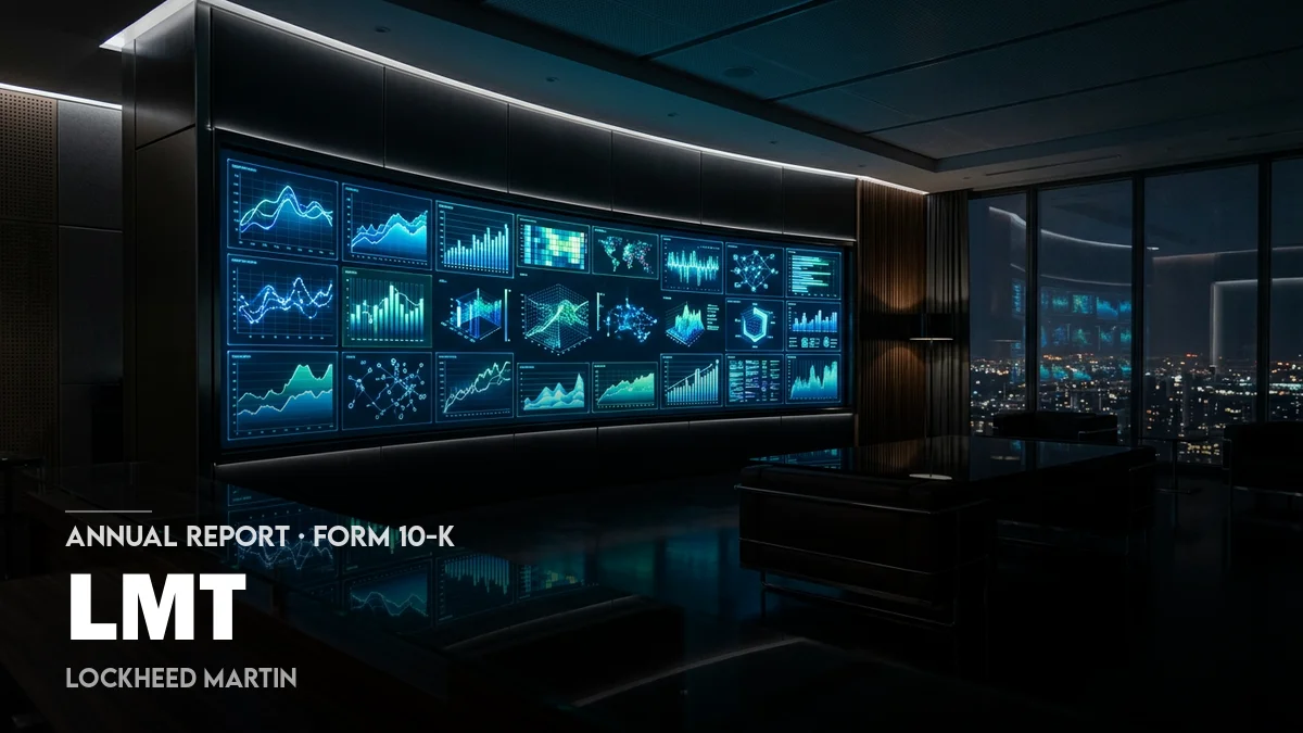 Lockheed Martin Risk Graphic Lockheed Martin 2025 annual report details F‑35, risks | LMT Annual ...