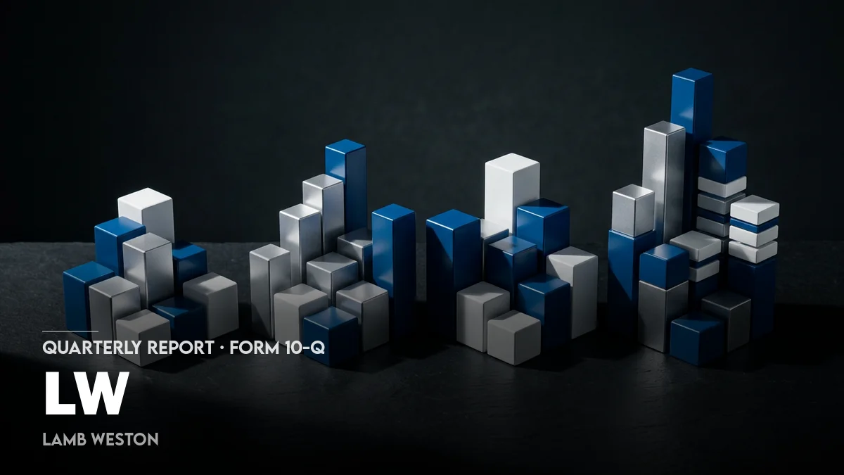 3 News Article Image [10-Q] Lamb Weston Holdings, Inc. Quarterly Earnings Report