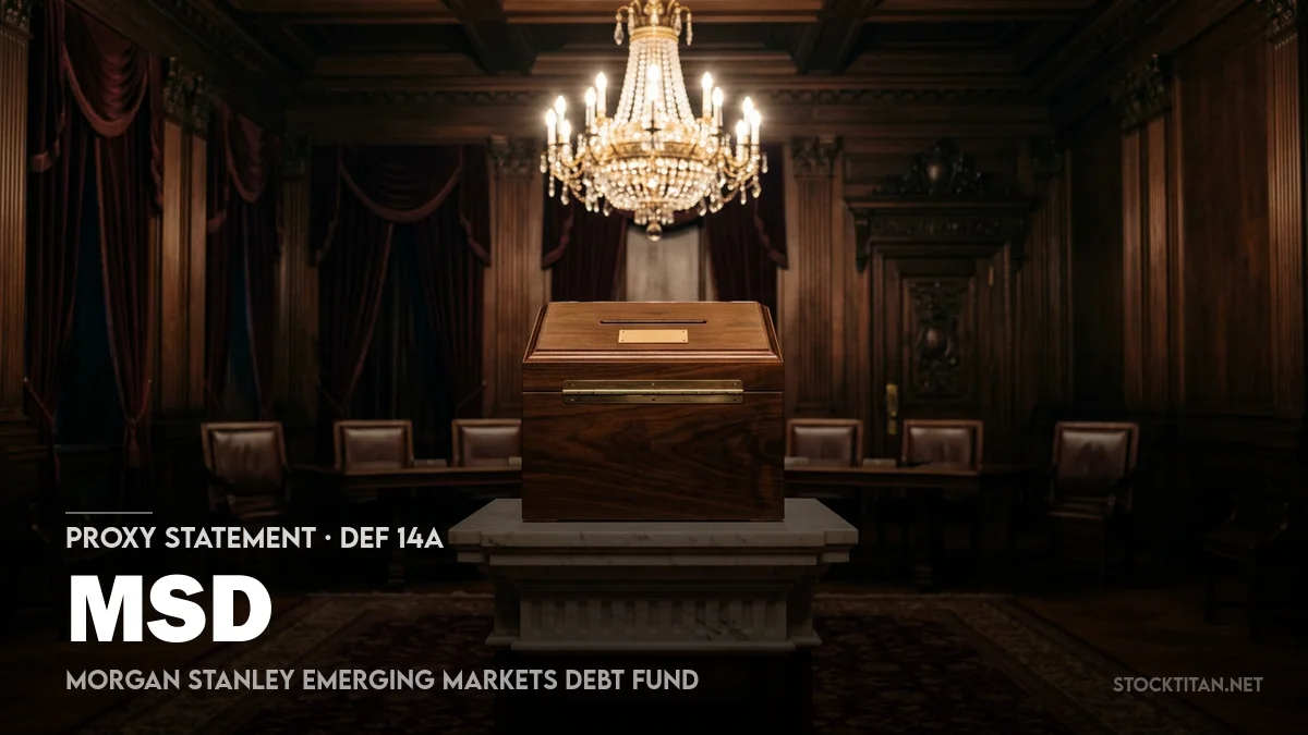 Morgan Stanley MSD funds set 2026 board election vote | MSD Proxy Statement
