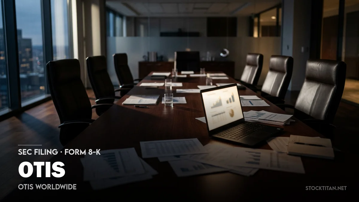 4 News Article Image [8-K] Otis Worldwide Corp Reports Material Event