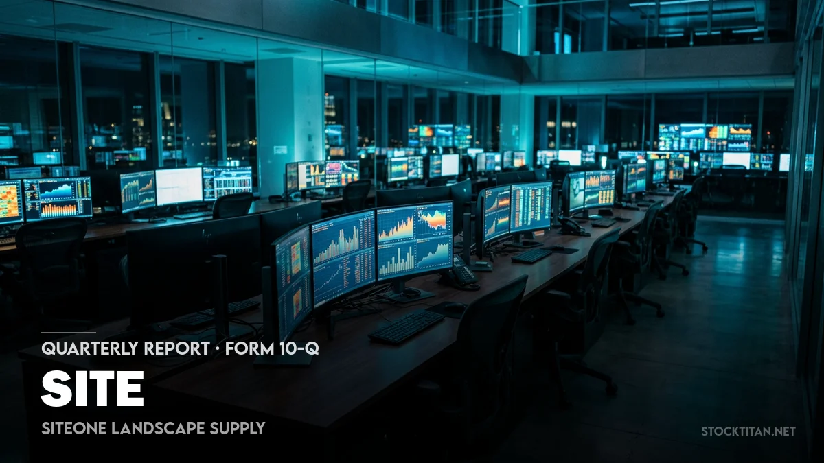4 News Article Image SiteOne (NYSE: SITE) posts flat Q1 2026 sales, maintains net loss amid acquisitions