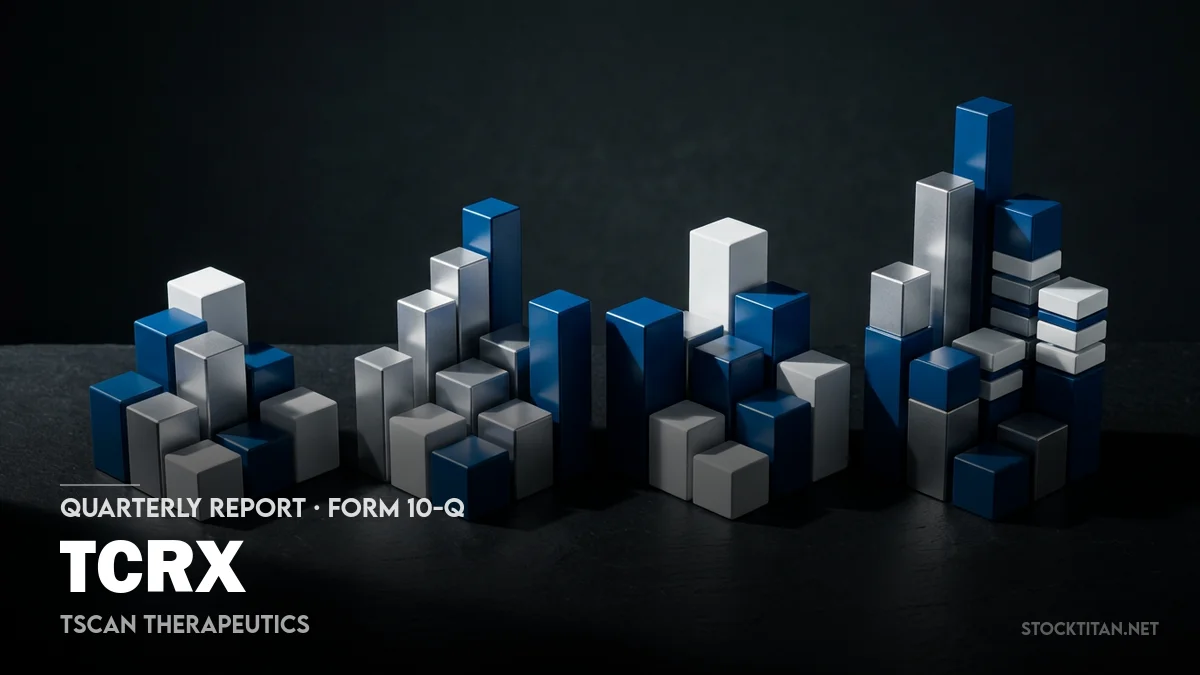 TScan posts $28.7M Q1 2026 net loss, trims R&D | TCRX Quarterly Report ...
