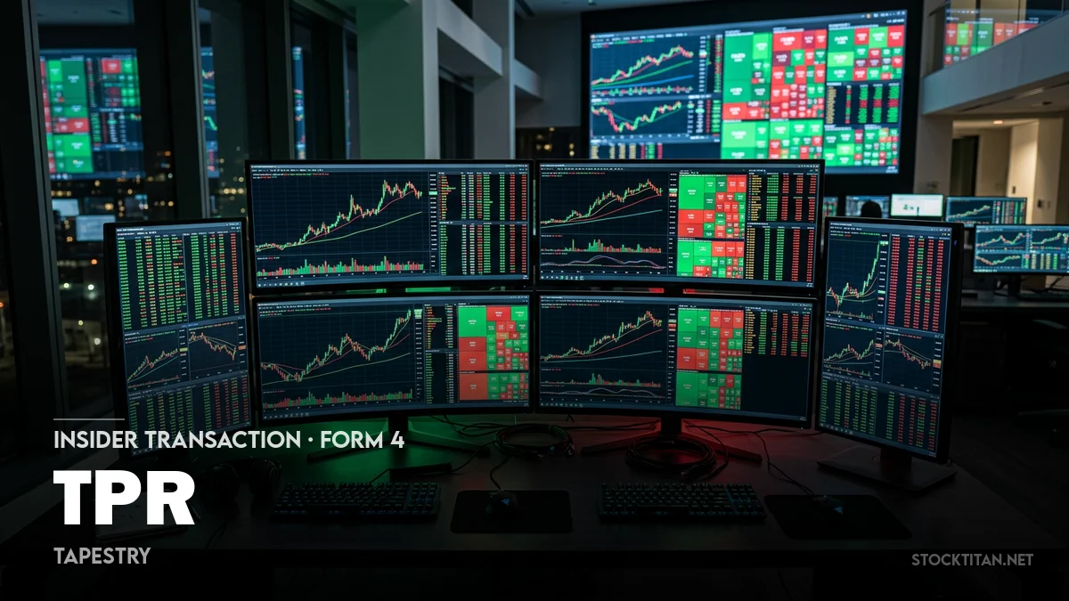 4 News Article Image Director at Tapestry (NYSE: TPR) receives 1,392 RSU equity award