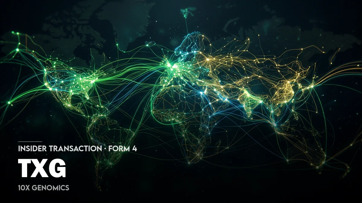 1 News Article Image 10x Genomics (TXG) CEO sells shares and makes stock gift