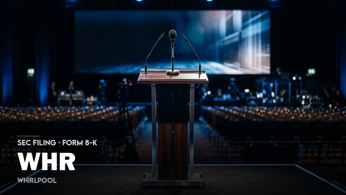 2 News Article Image Whirlpool (NYSE: WHR) reduziert die EPS-Prognose für 2026 nach Eigenkapitalangeboten
