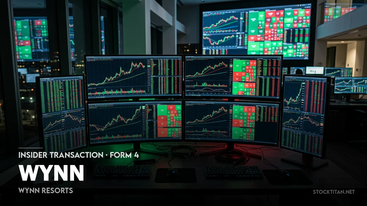 1 News Article Image Wynn Resorts (WYNN) CFO receives new restricted stock and PSU grants