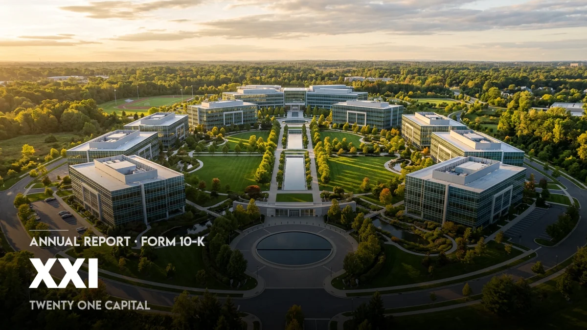 Twenty One Capital outlines Bitcoinfirst strategy XXI Annual Report
